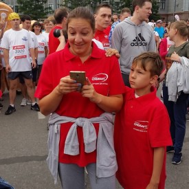 Компания Сиббалт на марафоне 2018