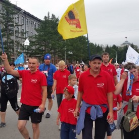 Компания Сиббалт на марафоне 2018