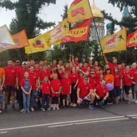Компания Сиббалт на марафоне 2018